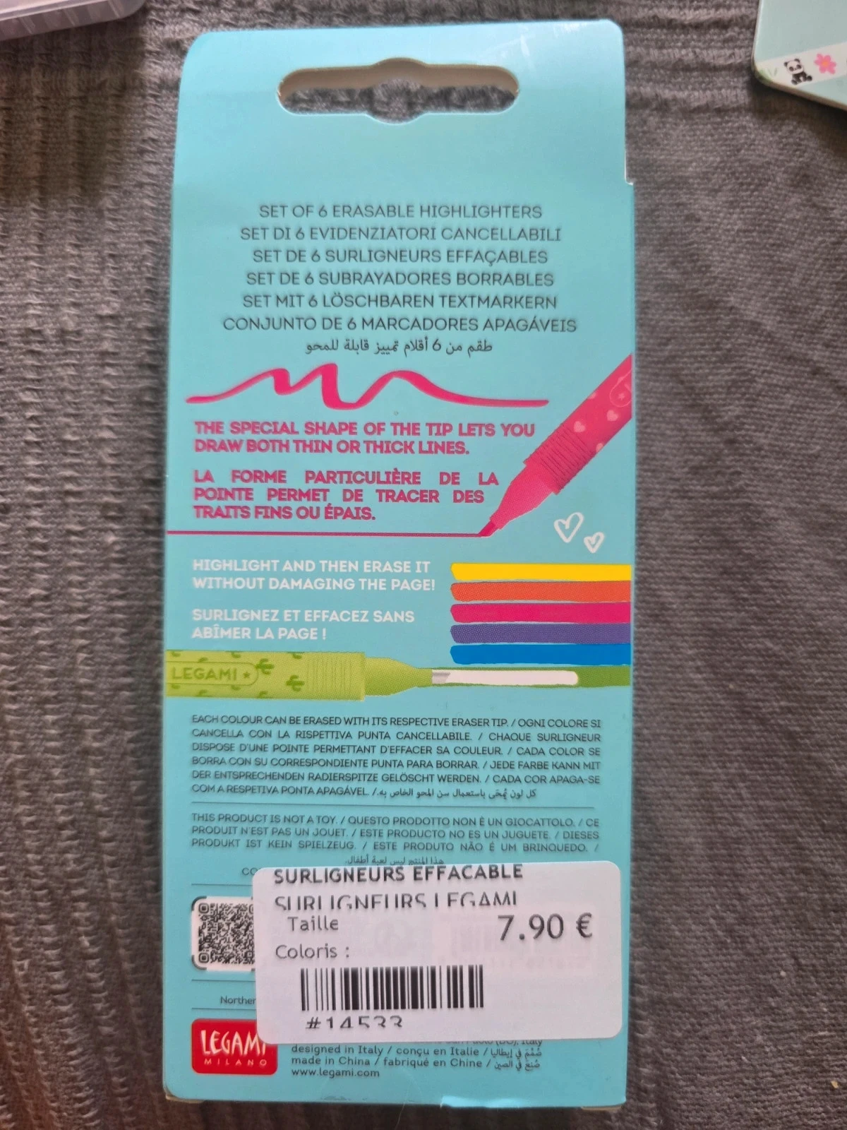 Lot papeterie Kawaï Djeco e Legami – photo 3